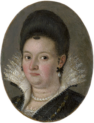 Los 6020 - Französisch oder Italienisch - Anfang 17. Jh. Bildnis einer Dame mit hohem Spitzenkragen - 0 - thumb