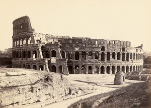 Lot 4053, Auction  122, Ninci, Giuseppe, Colosseum seen from the via Sacra, Rome