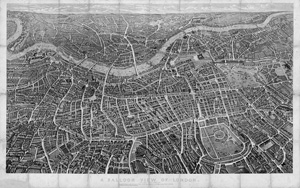Lot 73, Auction  123, A Balloon View of London, as seen from Hampstead