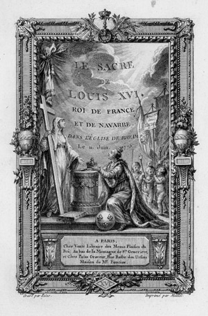 Lot 451, Auction  101, Pichon, T. J., Le sacre et couronnement de Louis XVI