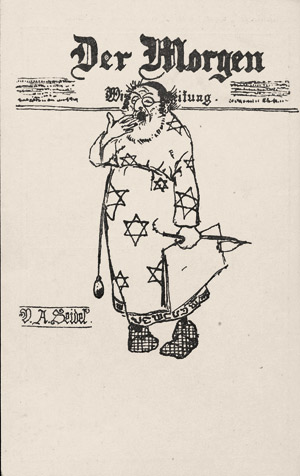 Lot 982, Auction  101, Wiener Judenpresse, 10 antisemitische Propaganda-Postkarten