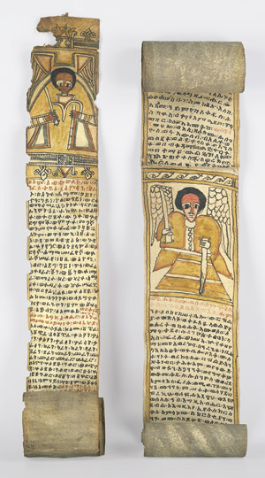 Lot 1231, Auction  101, Geisterrollen, 2 äthiopische Geisterrollen. 19. Jahrhundert