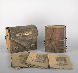 Lot 1232, Auction  101, Timbuktu-Manuskript, Arabische Handschrift auf Papier in geprägten Lederband