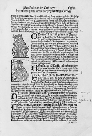 Lot 1263, Auction  101, Haebler, Konrad, Alte Typographie und Buchkunst Originalblätter 15./16. Jh. 