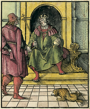 Lot 1355, Auction  101, Thurocz, Johannes de, Der Hungern Chronica. Kolorierte Schnitte von Flötner. E. dt. A. 
