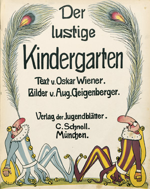 Lot 2421, Auction  101, Wiener, Oskar, Der lustige Kindergarten