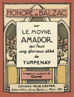 Lot 3035, Auction  101, Balzac, Honoré de, Sur le moyne Amador