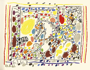 Lot 3577, Auction  101, Sabartés, Jaime, "A los toros" mit Picasso