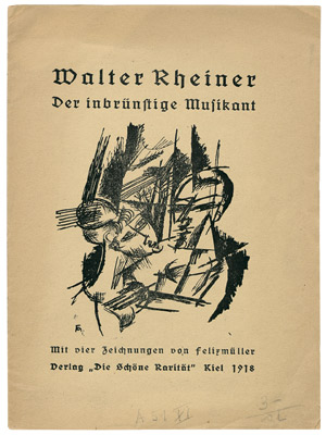 Lot 3598, Auction  101, Rheiner, Walter, Der inbrünstige Musikant
