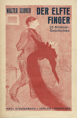 Lot 3679, Auction  101, Serner, Walter, Der elfte Finger