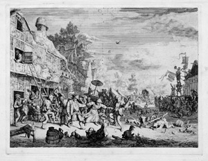 Lot 5095, Auction  101, Dusart, Cornelis, Das Große Dorffest