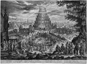 Lot 5159, Auction  101, Londerseel, Jan van, Landschaft mit Nimrod und dem Turmbau zu Babel