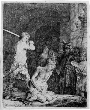 Lot 5225, Auction  101, Rembrandt Harmensz. van Rijn, Die Enthauptung Johannes des Täufers