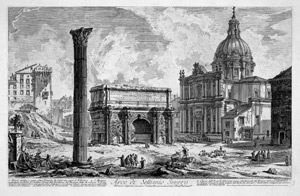 Lot 5402, Auction  101, Piranesi, Giovanni Battista, Arco di Settimo Severo