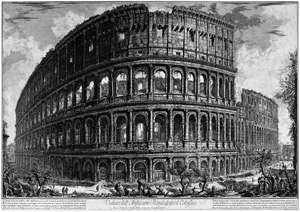 Lot 5403, Auction  101, Piranesi, Giovanni Battista, Veduta dell' Anfiteatro Flavio ...