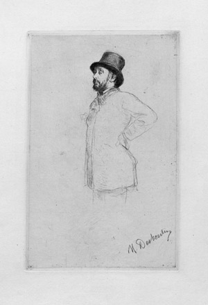 Lot 5478, Auction  101, Desboutin, Marcellin, Degas au chapeau