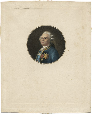 Lot 5625, Auction  101, Godefroy, Jean, Bildnis Ludwig XVI.