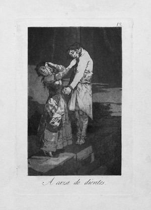Lot 5630, Auction  101, Goya, Francisco de, A caza de dientes