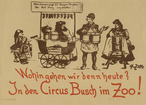 Lot 7441, Auction  101, Zille, Heinrich, Zirkus Busch