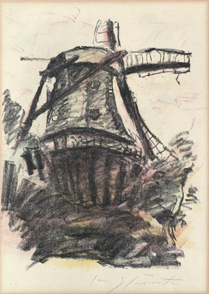 Lot 8067, Auction  101, Corinth, Lovis, Die Windmühle von Sanssouci