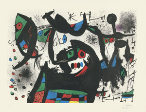 Lot 8247, Auction  101, Miró, Joan, Homenatge à Joan Prats
