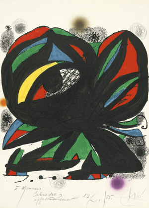Lot 8249, Auction  101, Miró, Joan, Fundació Joan Miró