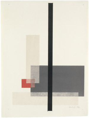 Lot 8252, Auction  101, Moholy-Nagy, Laszlo, Konstruktivistische Komposition