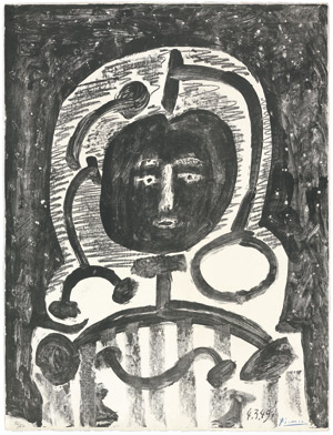 Lot 8289, Auction  101, Picasso, Pablo, Figure