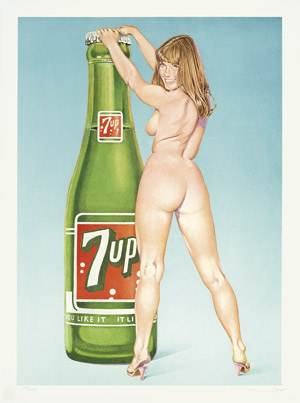 Lot 8297, Auction  101, Ramos, Mel, You like it - it likes you (7up)