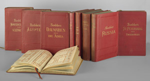 Lot 2, Auction  102, Baedeker, Karl, Ca. 145 Bände der Reihe. 1862-1966