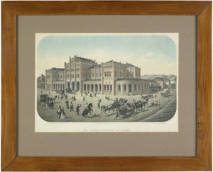 Lot 193, Auction  102, Euler, Carl, Das Bahnhofsgebäude zu Cassel. Kassel 1857