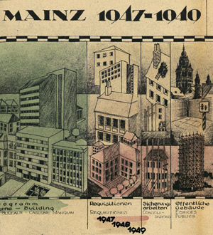 Lot 705b, Auction  102, Imm, Wilhelm, Jahresbericht für den Wiederaufbau von Mainz. 1947