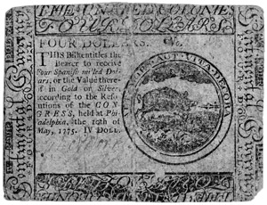 Lot 722, Auction  102, Dollarnoten der Bürgerkriegszeit, 3 Dollar Bills. Maryland und Philadelphia 1767-75