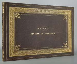 Lot 812, Auction  102, Paton, Walter, Paton's flowers of penmanship. London 1841