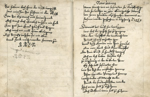 Lot 1007, Auction  102, Augsburger Reformationsgedichte, 2 Manuskripte Augsburg um 1570