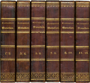 Lot 1676, Auction  102, Cervantes Saavedra, M. de, Sämmtliche Romane und Novellen