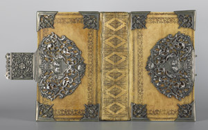 Lot 1727, Auction  102, Einbände, Guldener Himmels-Schlüssel. Pergamentband mit Silberbeschlägen