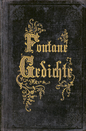Lot 1751, Auction  102, Fontane, Theodor, Gedichte