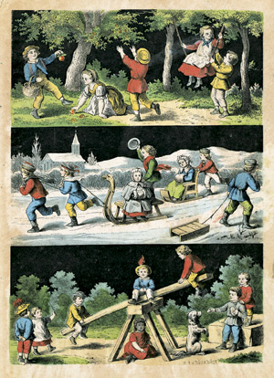 Lot 2218, Auction  102, Diefenbach, Leonhard, Klein-Kinder-Bilderbuch