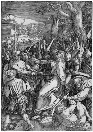 Lot 5096, Auction  102, Dürer, Albrecht, Die Gefangennahme Christi