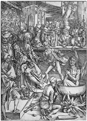 Lot 5102, Auction  102, Dürer, Albrecht, Marter des Evangelisten Johannes
