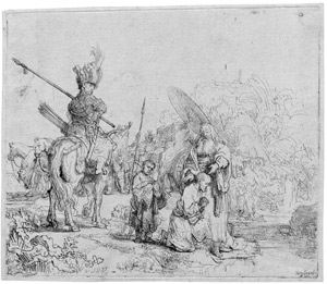 Lot 5250, Auction  102, Rembrandt Harmensz. van Rijn, Die Taufe des Kämmerers