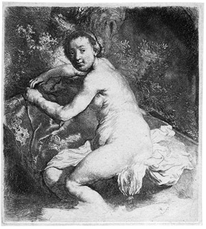 Lot 5259, Auction  102, Rembrandt Harmensz. van Rijn, Diana im Bade