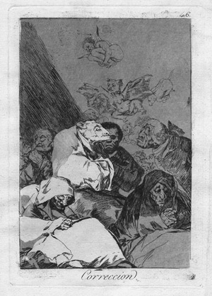 Lot 5380, Auction  102, Goya, Francisco de, Correction