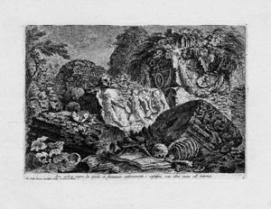 Lot 5440, Auction  102, Piranesi, Giovanni Battista, Ara antica sopra la quale si facevano ... all´intorno