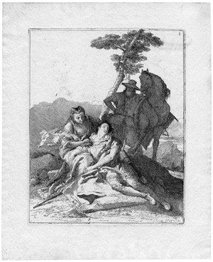 Lot 5474, Auction  102, Tiepolo, Giovanni Domenico, Medoro Esangue