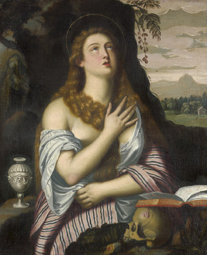 Lot 6011, Auction  102, Tizian - nach, Die büßende Maria Magdalena