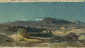 Lot 6136, Auction  102, Bamberger, Fritz, Spanische Landschaft mit Blick auf die Sierra Nevada