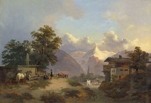 Lot 6161, Auction  102, Barbarini, Franz, Ansicht von Malvina in Tirol