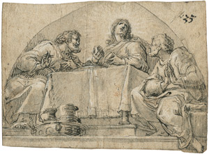 Lot 6240, Auction  102, Asam, Hans Georg, Christus in Emmaus
